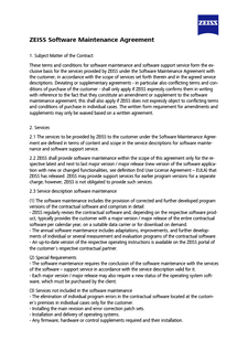Náhled obrázku ZEISS Software Maintenance Agreement