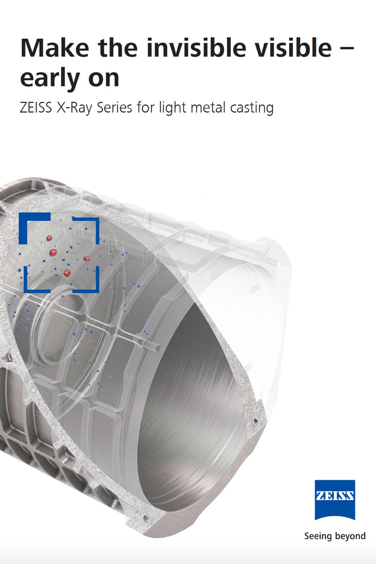 Řešení ZEISS pro aplikace v oblasti lehkých kovů