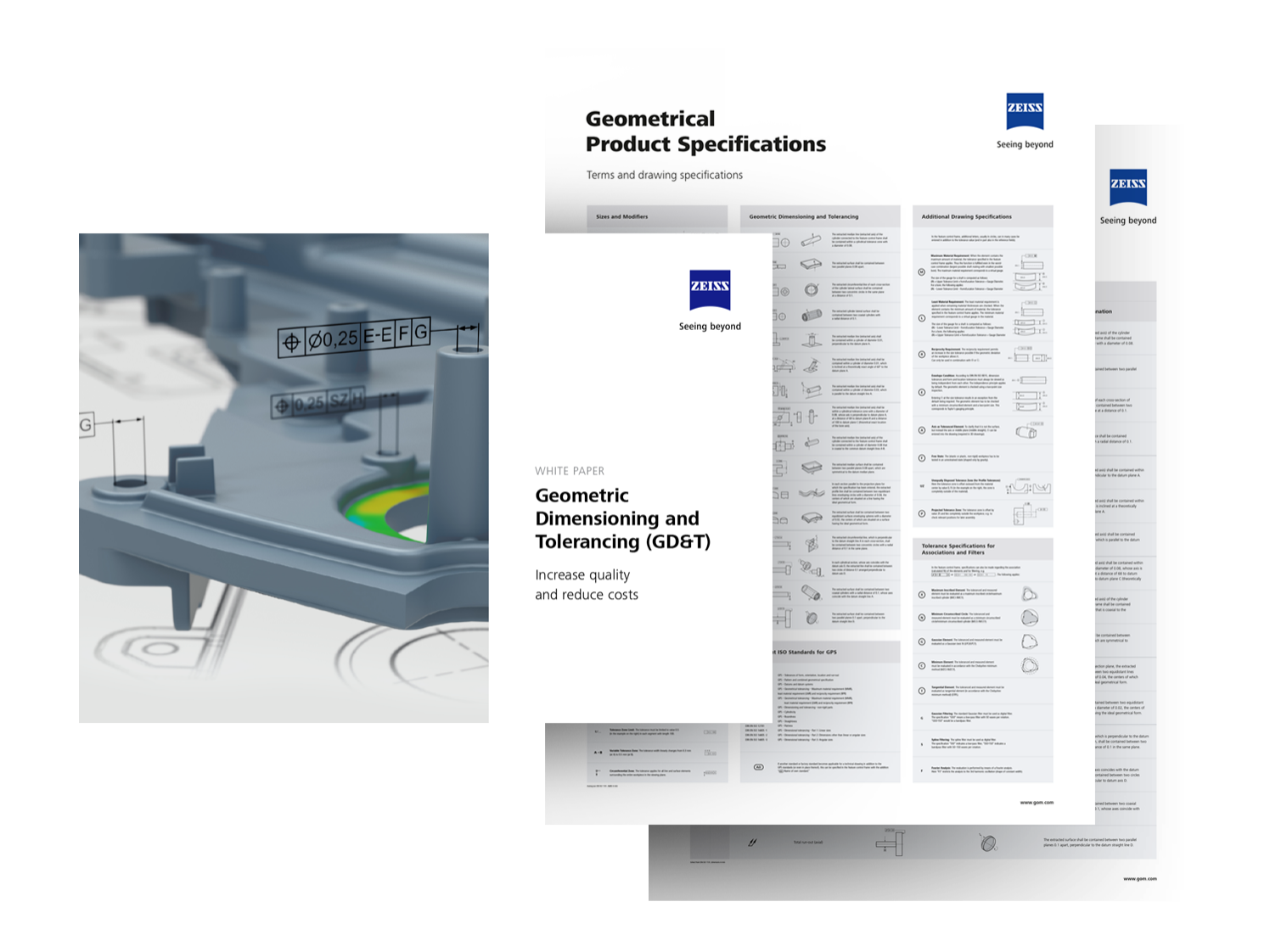 Dokument (White Paper) pro Geometrické kótování a tolerování (GD&T)