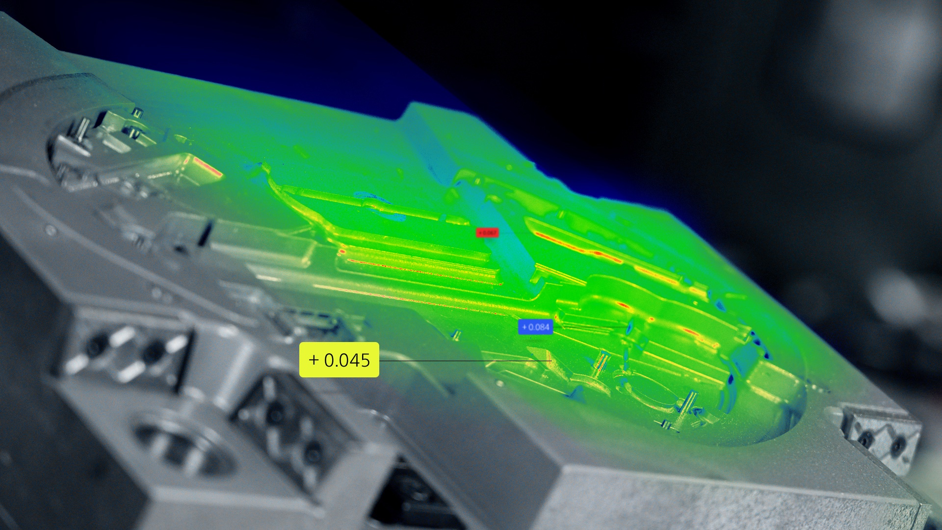 ZEISS REVERSE ENGINEERING Korekce nástroje Vstřikování