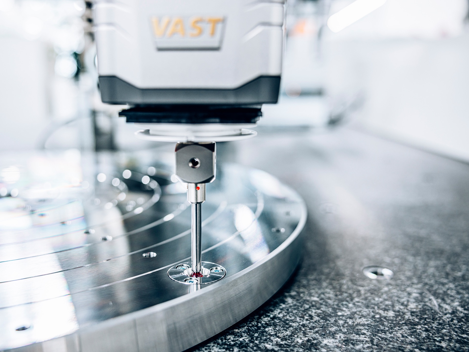 Definice osy otočného stolu pomocí modulu ZEISS VAST Rotary Table Axis (ZVRA)