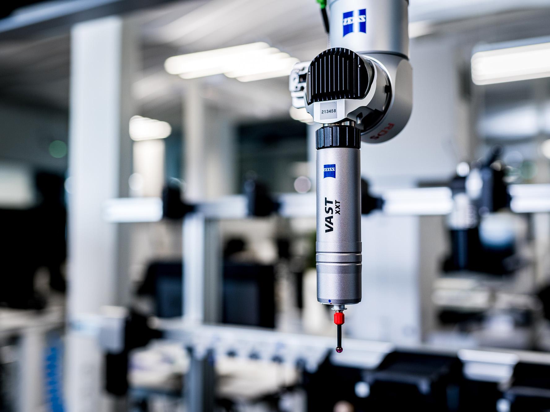 Senzor ZEISS VAST XXT v provozu
