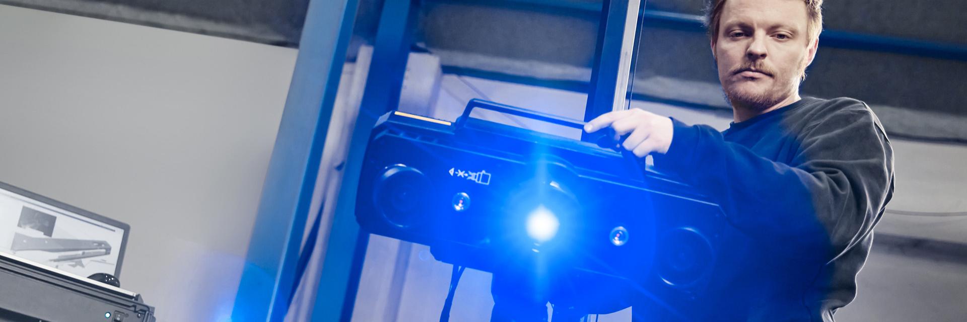 Průmyslová technologie 3D skenování